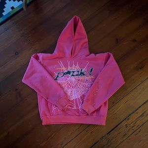 Pink SpiderWorldWide Hoodie